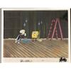 Unitard SpongeBob Animation Background Cel Art Original