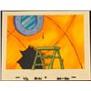 Ladder Original Background Production Cel SpongeBob Art