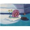 Image 2 : Angry Gary Original SpongeBob Animation Background Cel