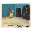 Image 1 : Walk Away Original SpongeBob Cel Background Animation