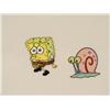 Image 2 : Not Happy Original SpongeBob Cel Production Art Gary
