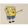 Image 2 : Production Art Pointing SpongeBob Original Cel Swimsuit