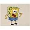 Image 2 : SpongeBob Cel Original Animation Art Pointing At Self