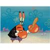 Image 2 : Animation Original SpongeBob Sword Suit Background Cel