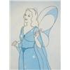 Image 2 : Pinocchio BLUE FAIRY LE Framed Etching Art Print Disney