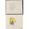 Image 1 : Drawing Cel Original SpongeBob Animation Plankton Mouth