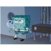 Image 2 : Blue Original Background SpongeBob Production Cel Art