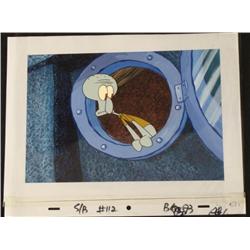 Window Art SpongeBob Original Animation Background Cel