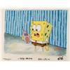 Image 1 : Shell Phone SpongeBob Original Cel Animation Background