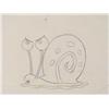 Image 2 : Gary Snail Animation Art Original SpongeBob Drawing