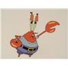 Image 2 : Original Mr Krabs Claw Up Animation Cel SpongeBob Art