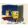 Image 1 : Background Cel Original Alarm Clock SpongeBob Animation