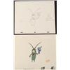 Image 1 : Production Original SpongeBob Drawing Tape Evil Cel Art