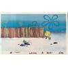 Image 1 : Animation SpongeBob Original Cel Paint Can Background