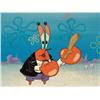 Image 2 : Background Wood Sword Cel Animation SpongeBob Original