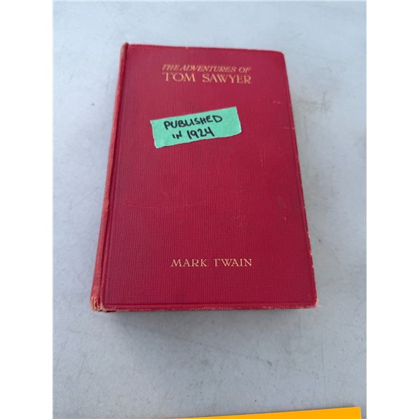 The adventures of Tom Sawyer published in 1924