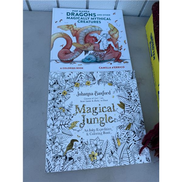 Adult coloring books