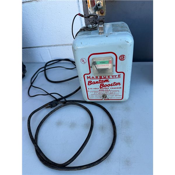 Phantom booster battery charger