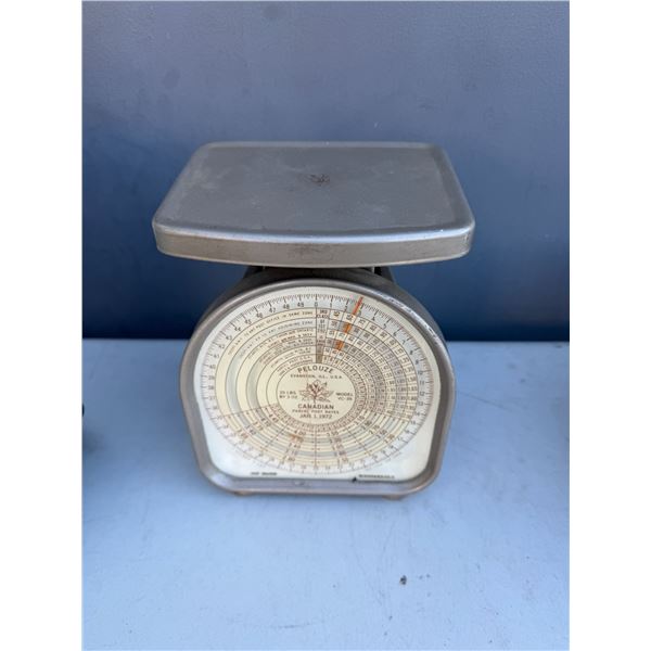 PELOUZE Canadian postal scale