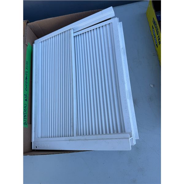 Airconditioning adjustable panels