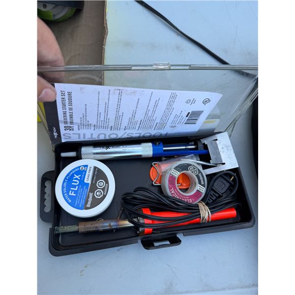 Soldering gun, etc.