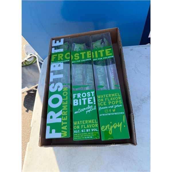 Frostbite watermelon flavored pop tails must have valid ID