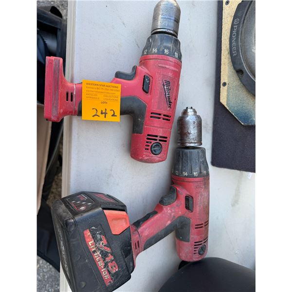 Milwaukee drills