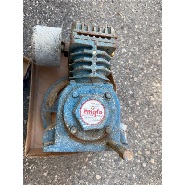 Emglo Jenny KU single-stage air compressor pump