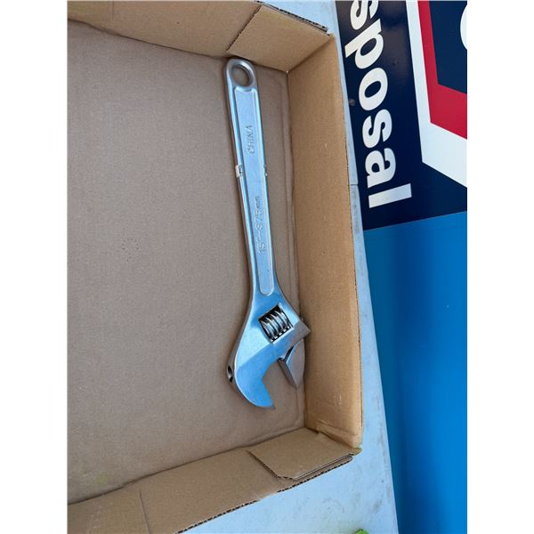 Large crescent wrench
