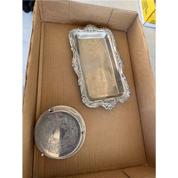 Coasters and tray