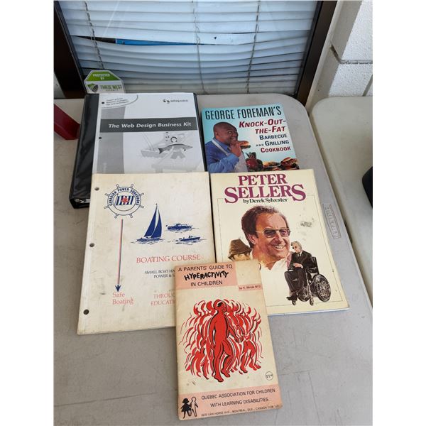 Assorted books