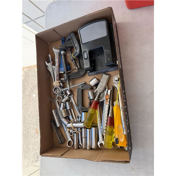 Assorted tools and stapler