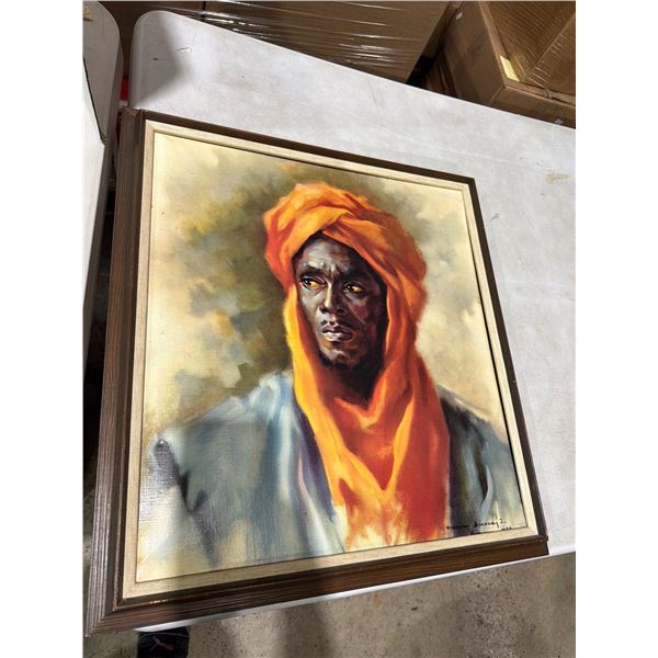 "The Mirabu" giclee print on canvas