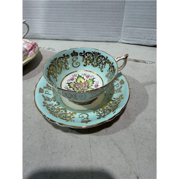 Paragon tea cup, and saucer