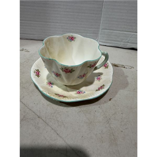 SHELLEYT cup and saucer, England