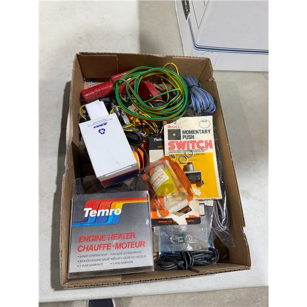 Electrical items, engine heater, etc.