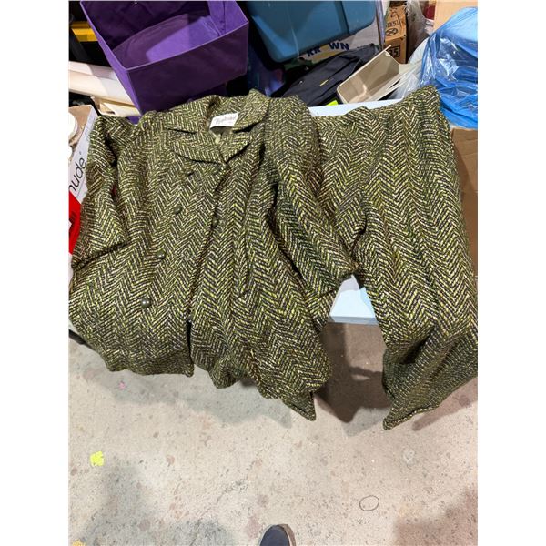 styled by Hudson cloak pants and coat