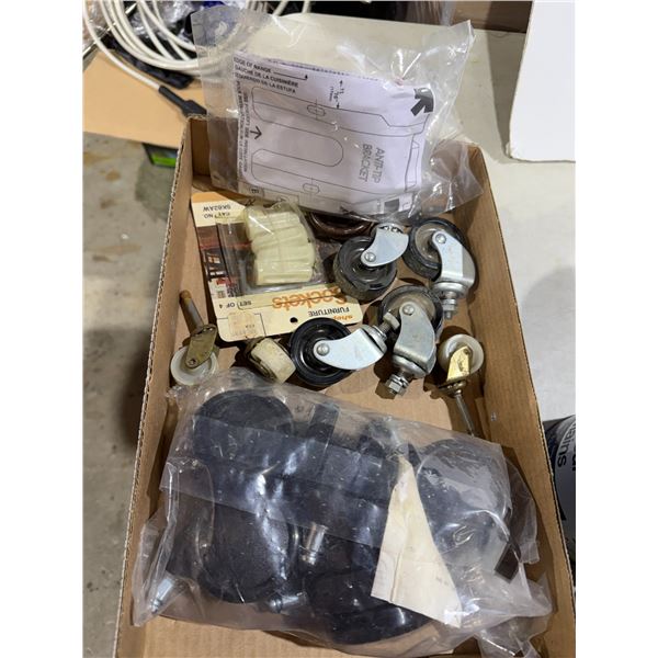 Casters and other items