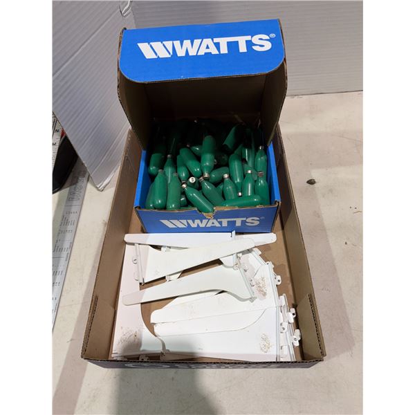Brackets and cartridges