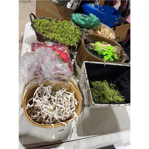 Baskets, etc.