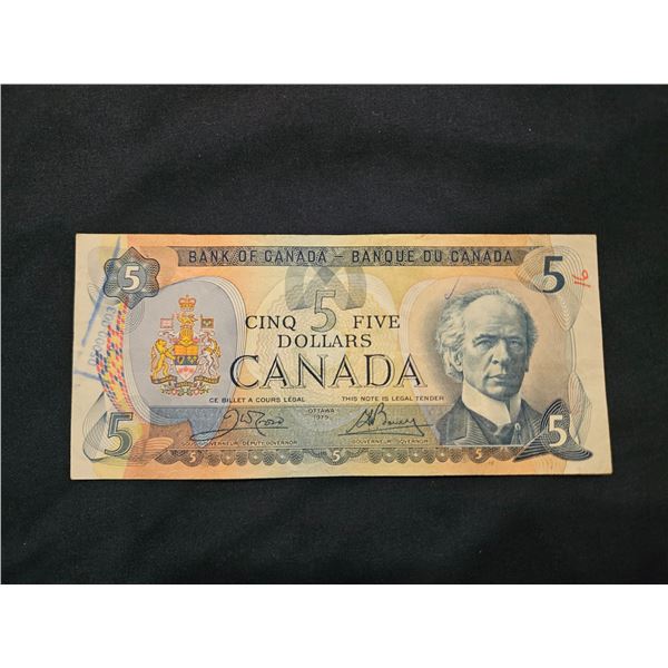 1979 Canadian $5 bill