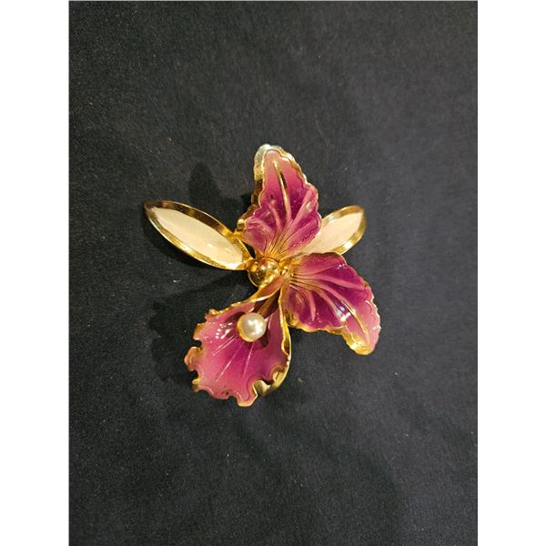 Orchid pin