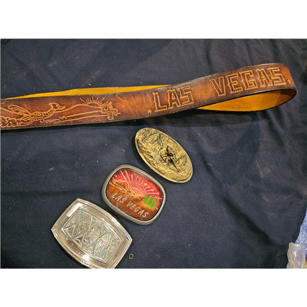 Belt and belt buckles