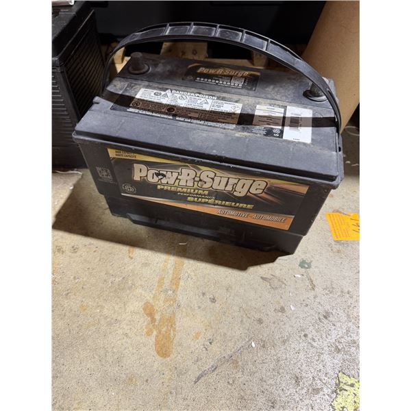 Power Surge battery untested