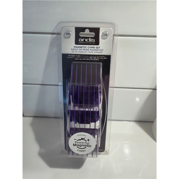 ANDIS magnetic comb set