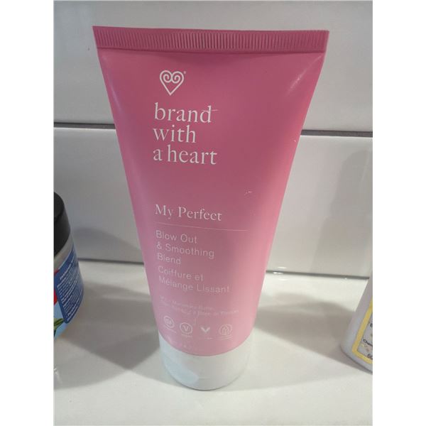 Brand with a heart, my perfect blowout and smoothing blend