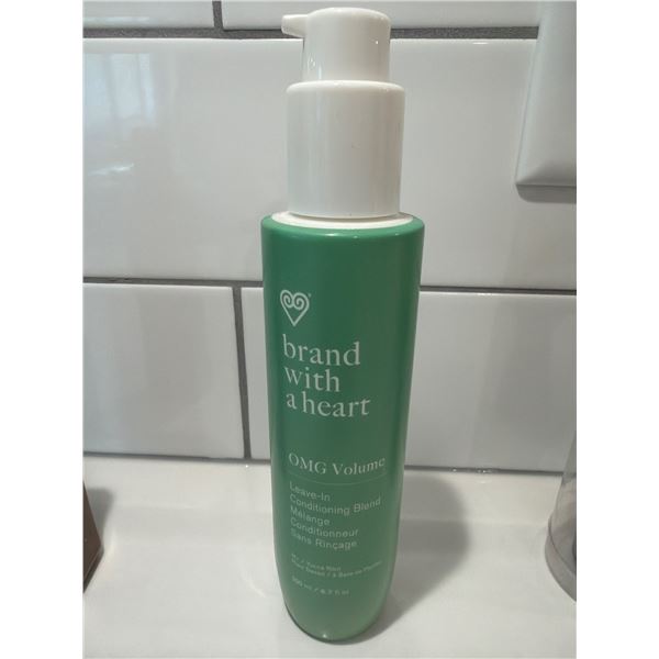 Brand with a heart OMG, volume in conditioner blend