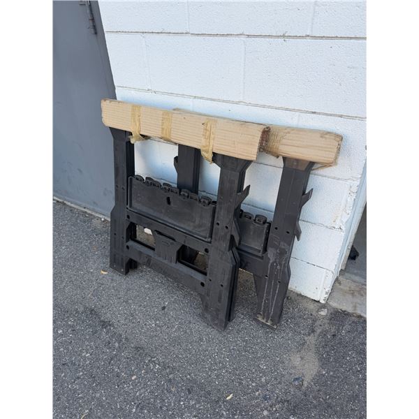 New sawhorses