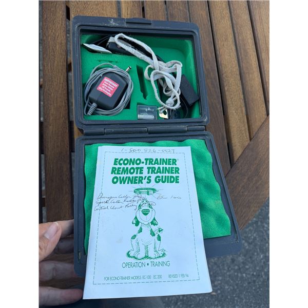 Dog trainer