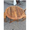 Image 2 : Folding table and two chair chairs